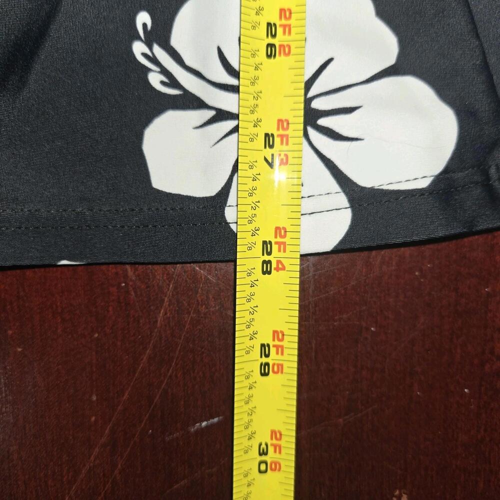 Disney Parks Minnie Mouse Flowers One Piece Black Floral Swimsuit Women's sz L - Picture 9 of 10